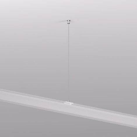 Механический подвес для трека Denkirs Smart Base TR2126-WH 1.5м, белый, алюминий (на тросе)