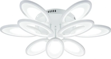 Потолочная люстра Escada Ecla 10242/9 LED*115W White (ночной режим, 220V, пульт управления)