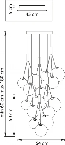 Подвесной светильник светодиодный Lightstar Sferetta 801180 (220V, шар)