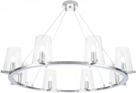 Подвесная люстра Crystal Lux MEDICI SP8 (220V, на тросе)