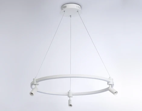 Подвесной светильник Ambrella COMFORT FL5292 (регулировка яркости, LED, 220V, пульт управления, на тросе, кольцо)