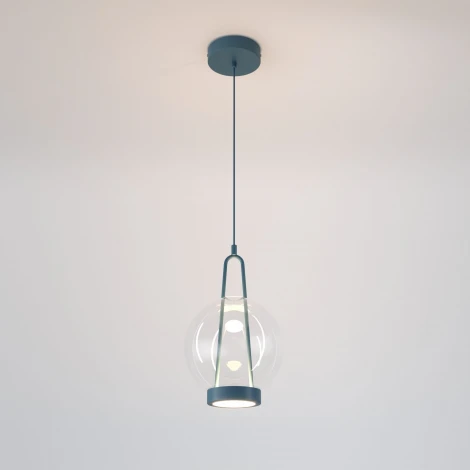 Подвесной светильник Eurosvet Frasco 50267/1 LED синий (220V, на проводе)