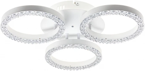 Потолочная люстра светодиодная с ДУ Ritter Lucido 51641 9