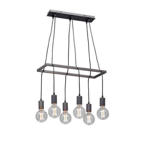 Подвесная люстра Vitaluce V4550-2/6S (220V, на проводе)