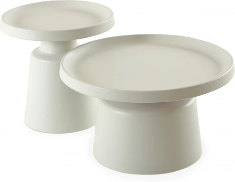 Журнальный стол Amora ОГОГО Обстановочка! (Металл/Белый) арт.930826