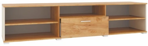 ТВ-тумба Woodville Кассандра дуб крафт золотой / кашемир 559219