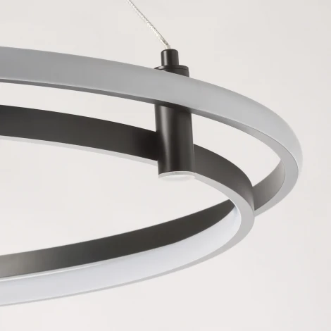 Подвесной светильник DeMarkt Ральф 675014802 (LED, 220V, пульт управления, на тросе)