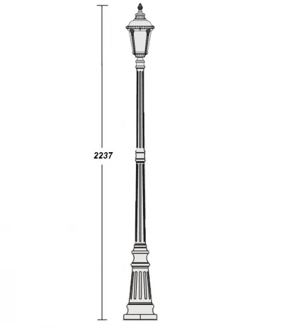 Наземный фонарь Oasis Light Munich 2 S 79759S