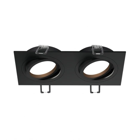 Встраиваемый светильник под лампу GU5.3 черный Wolta Alto WDL-GU5.3/01BL-02