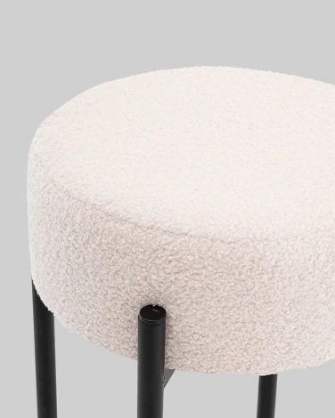 Стул барный Беккет букле бежевый Stool Group арт.УТ000041576