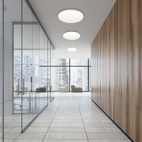 Потолочный светодиодный светильник круглый влагозащищенный TK Lighting Aqua 6900