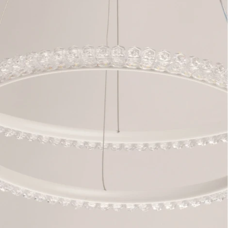 Подвесной светильник с пультом управления LED De City Ральф 675016002 кольцо