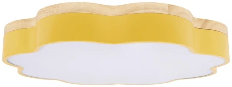 Потолочный светильник светодиодный для детской Loft It Axel 10225/36 Yellow (220V, тучи)