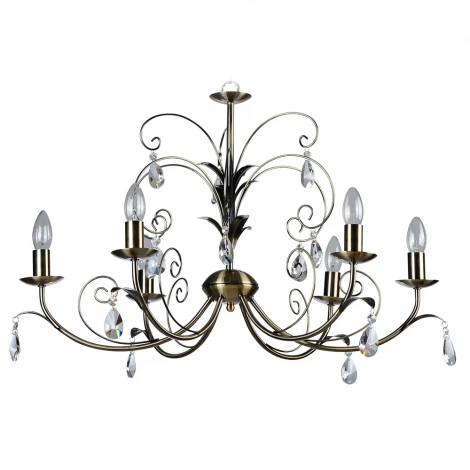 Подвесная люстра IDLamp 835 835/6-Oldbronze