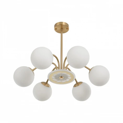 Потолочная люстра на штанге Arte Milano 271069/6 GD (220V, шарики)