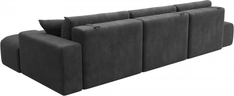 Диван угловой Лига-036 НПБ Модерн Лонг правый угол Лига Диванов (Велюр) арт.127745