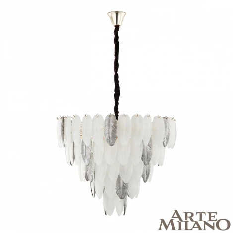Подвесная люстра Arte Milano 0608B.D750.H600.E14.18 G (220V, на цепи)