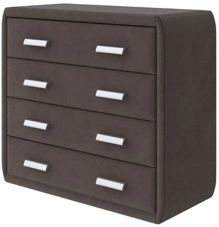 PROxSON Комод Soft Mebel (Ткань: Велюр Monopoly Горячий шоколад (237)) 101x48