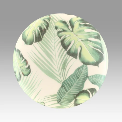 Настенно-потолочный светильник светодиодный Sonex Flori 7748/CL PALE SN пластик/белый/зеленый LED 30Вт 4000К D330 IP43 (220V, круглые)