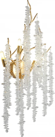 Бра Aployt Paulina APL.848.01.03 (220V, хрусталь, подвески, ветки)