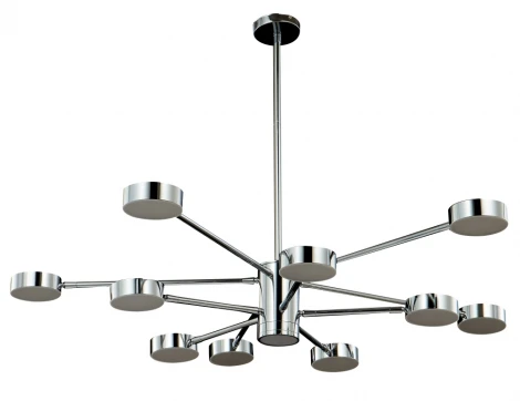 Потолочная люстра Crystal Lux GORACIO SP10+1 D1100 CHROME