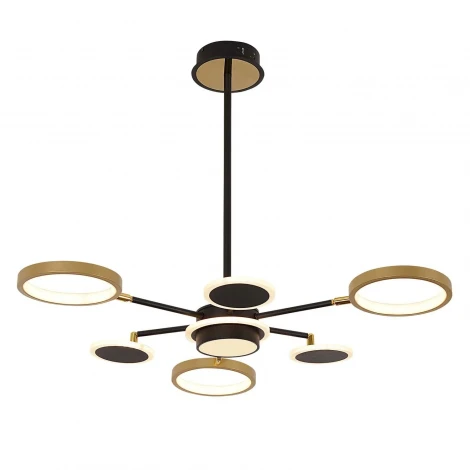 Потолочная люстра на штанге светодиодная с ПДУ F-Promo Hybrid 4687-7P