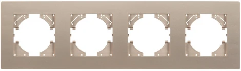 Рамка пластиковая FRM-PERIO-PL-4-GD (Arlight) 049761