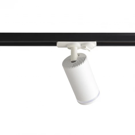 Трековый светильник однофазный 35W 220V Crystal Lux Basic CLT 0.31 019 WH (круглые)