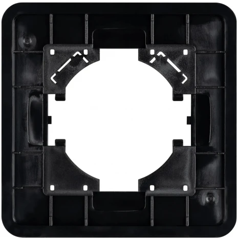 Рамка стеклянная FRM-OMALI-SFGS-1-BK (Arlight) 049676