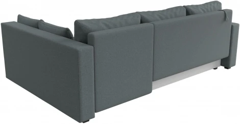 Диван угловой Мансберг правый угол (Серый/Рогожка) Лига Диванов арт.121538