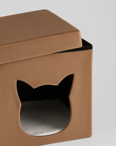 Пуф Stool Group складной с ящиком Store Pet розовый арт.УТ000040153