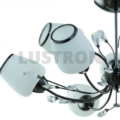 Потолочная люстра IDLamp 834 834/9PF-Darkchrome