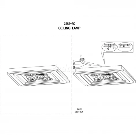 Потолочный светильник F-Promo Ledolution 2282-5C