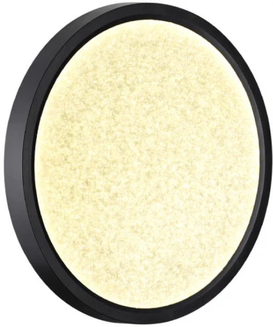 Настенно-потолочный Sonex Omega Black 7662/18L MITRA пластик/белый/черный LED 18Вт 3000/4000K D230 IP20 (круглые)