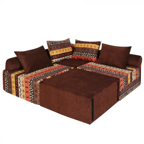 Модульный бескаркасный диван Dreambag Space Африка 4721400
