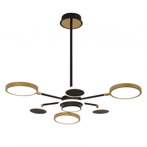 Потолочная люстра на штанге светодиодная с ПДУ F-Promo Hybrid 4687-7P