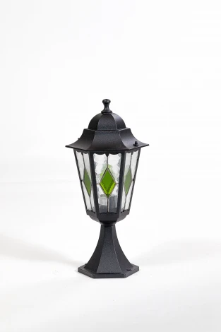 Наземный фонарь Oasis Light PETERSBURG lead GLASS 79804lg Bl