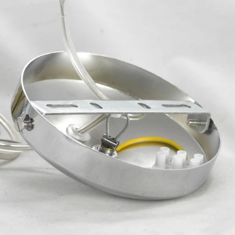 Люстра подвесная LSP-8462 (220V, хрусталь, на тросе, шар, IP21)