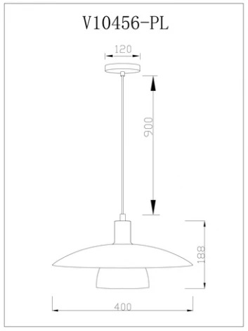 Подвесной светильник Moderli Novara V10456-1P