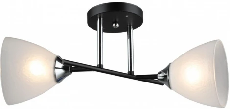 Потолочная люстра на штанге Imex MD.2142-2-S-BK+CH