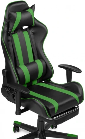 Компьютерное кресло Woodville Corvet black / green 15467