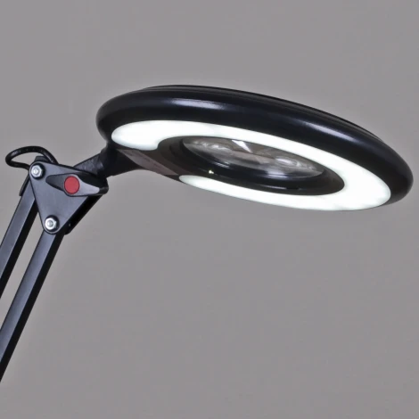 Офисная настольная лампа светодиодная Reluce 02046-0.7-01 BK