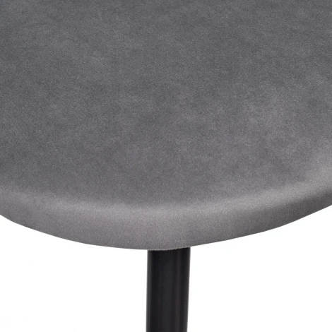 Стул полубарный Leo темно-серый Bradex Home RF 0049