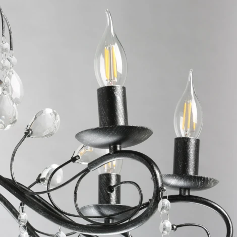 Подвесная люстра De City Лада 442010708 (220V, подвески, на цепи, подсвечник, свеча)