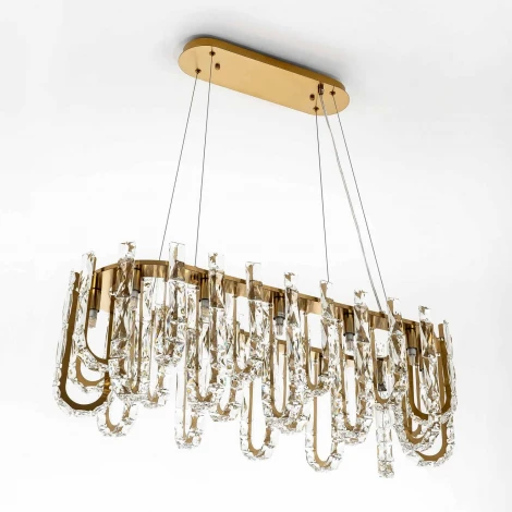 Подвесная люстра хрустальная Modelux MODELUX ML.6621.12 BS