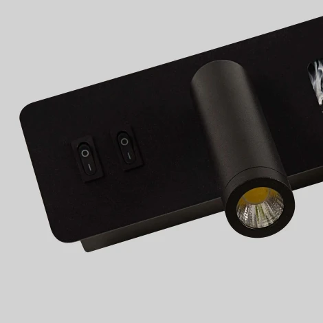 Настенный светильник светодиодный со спотом F-Promo Hickory 4692-1W LEDx6.5W LEDx16W