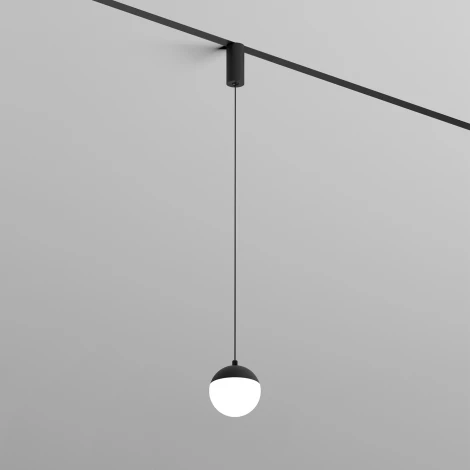 Трековый светильник LED с ПДУ 220V Denkirs Smart Mon DK8056-BK (шар)