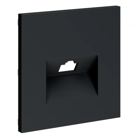Накладка для розетки компьютерной RJ45 Voltum S70 VLS001307 (графит)
