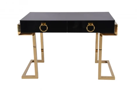 Стол-консоль IST-CASA Атлас МС9002-120В, 120х60х78 см, черный глянцевый