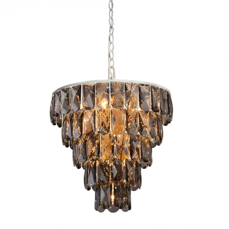 Подвесная люстра ярусная Vitaluce V5277-0/20+1 (220V, на цепи, круглые)